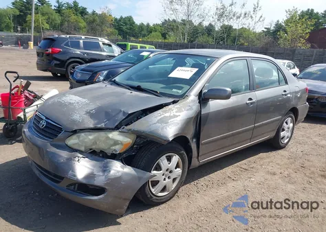 2005 Toyota Corolla Le from USA, damaged, VIN 2T1BR32E85C487504